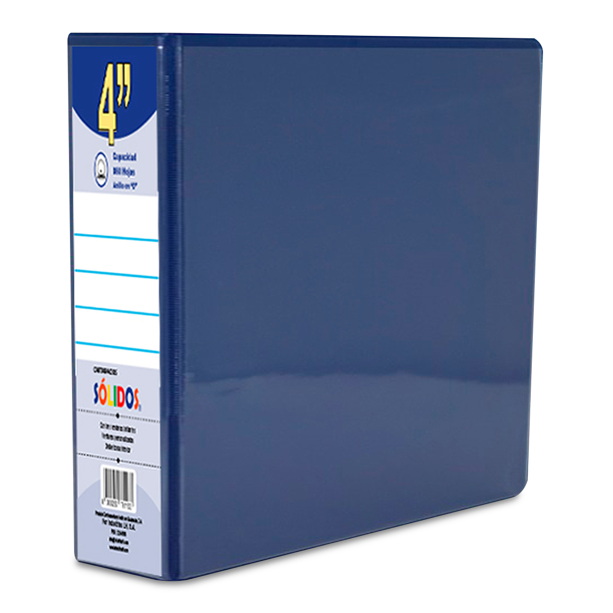 CARPETA 4 PULGADA AZUL