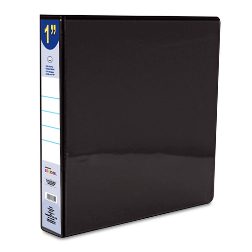 CARPETA 1P MEDIA CARTA NEGRA