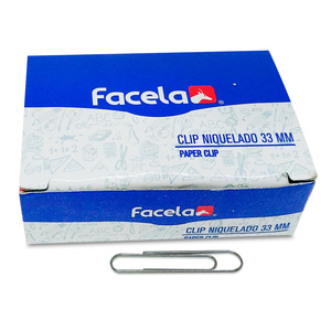 CLIP NIQUELADO 33MM FACELA CLIP NIQUELADO 33MM FACELA