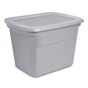 CAJA STERILITE TOTE 68LTS GRIS CAPACIDAD 18 GALONES CAJA STERILITE TOTE 68LTS GRIS CAPACIDAD 18 GALONES