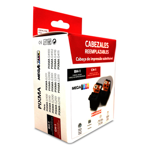 CABEZAL TINTA CANON NEGRO Y COLOR (KIT)