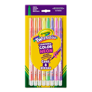 CRAYON TWISTABLE CRAYOLA COLORES EXTREMOS 8U CRAYON TWISTABLE CRAYOLA COLORES EXTREMOS 8U