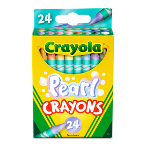 CRAYON CERA CRAYOLA APERLADO 24U CRAYON CERA CRAYOLA APERLADO 24U