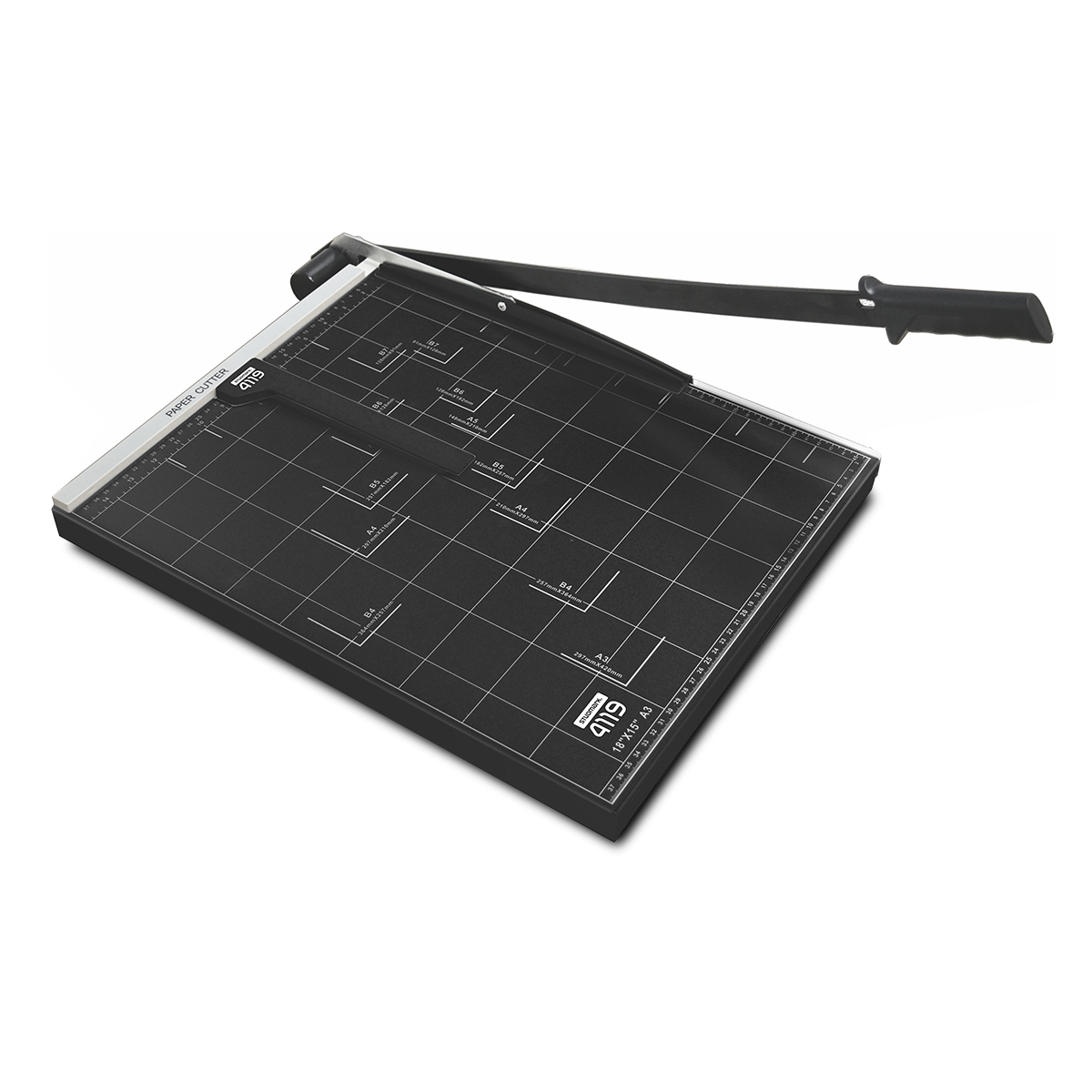 GUILLOTINA STUDMARK 18P X 15P (COLOR NEGRO, 10 HOJAS)