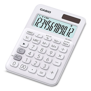 CALCULADORA CASIO DE ESCRITORIO COMPACTA MS-20UC-WE CALCULADORA CASIO DE ESCRITORIO COMPACTA MS-20UC-WE