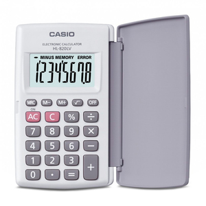 CALCULADORA CASIO 8 DIGITOS HL-820LV-WE CALCULADORA CASIO 8 DIGITOS HL-820LV-WE