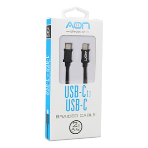 CABLE AON USB TIPO A A USB TIPO C 2 MTS AO-CB-5010 CABLE AON USB TIPO A A USB TIPO C 2 MTS AO-CB-5010