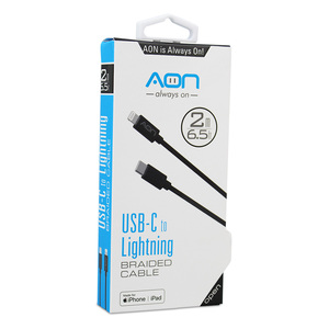CABLE AON TIPO C A LIGHTING 2MTS AO-CB-2000 CABLE AON TIPO C A LIGHTING 2MTS AO-CB-2000