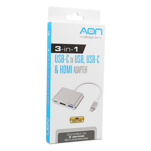 ADAPT USB C A HEMBRA USB, USB C/HDMI