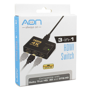 REPETIDOR AON CAJA 3 EN 1 HDMI AO-AD-2001 REPETIDOR AON CAJA 3 EN 1 HDMI AO-AD-2001
