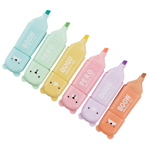 MINI MARCATEXTO OSITO PASTEL 6PK MINI MARCATEXTO OSITO PASTEL 6PK