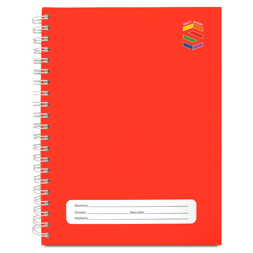 CUADERNO MULTIMATERIAS 160H (4 LINEA + 1 CUADRO GRANDE)