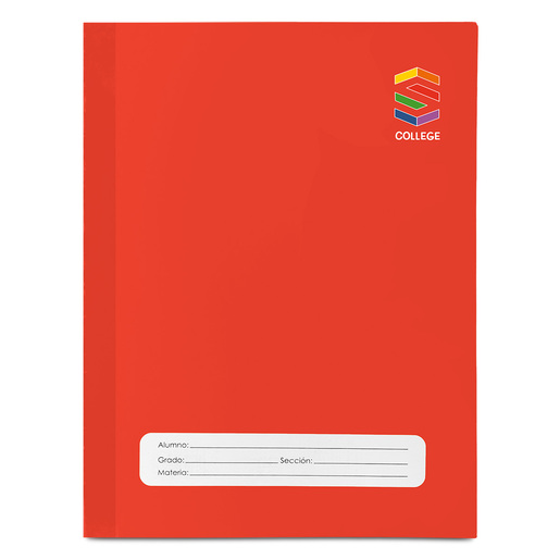 CUADERNO COSIDO DOBLE RAYA 100H