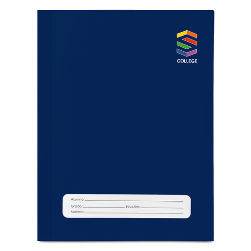 CUADERNO COSIDO DOBLE RAYA 100H