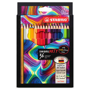 LÁPICES DE COLOR STABILO SWANS ART 36U