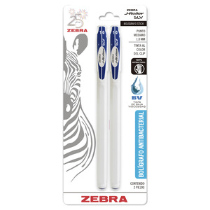 BOLIGRAFO ZEBRA J-ROLLER AZUL2U(1.0MM, RESINA ANTIMICROBIAL) BOLIGRAFO ZEBRA J-ROLLER AZUL2U(1.0MM, RESINA ANTIMICROBIAL)