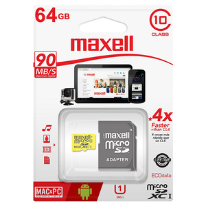 MEMORIA MAXELL MICRO SD 64 GB 346307 MEMORIA MAXELL MICRO SD 64 GB 346307
