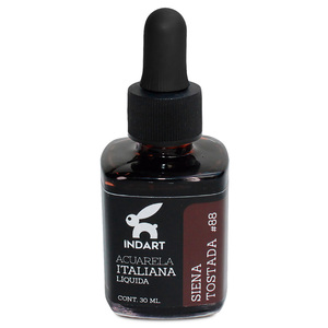ACUARELA LIQUIDA SIENTA TOSTADA ITALIANA INDART BOTE  30ML ACUARELA LIQUIDA SIENTA TOSTADA ITALIANA INDART BOTE  30ML