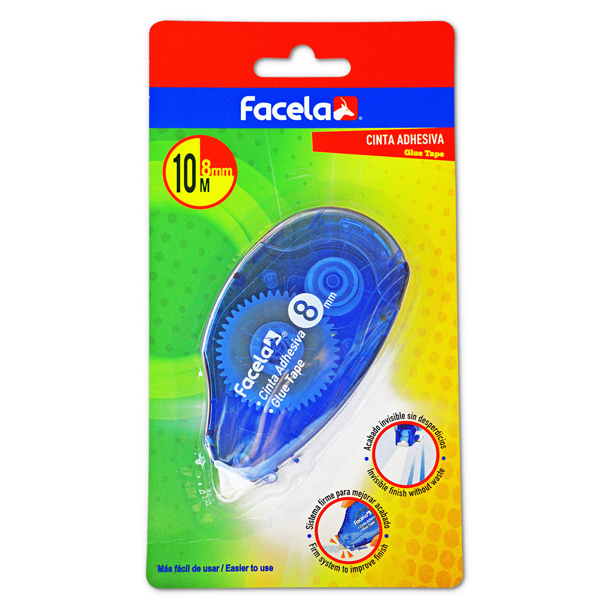 CINTA ADHESIVA FACELA EN ROLLER