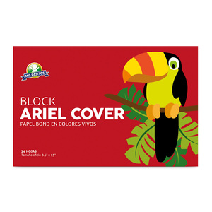 BLOCK DE PAPEL ARIEL COVER OFICIO