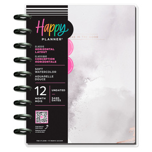 ANOTADOR HAPPY PLANER 12 MESES (SOFT WATERCOLOR) ANOTADOR HAPPY PLANER 12 MESES (SOFT WATERCOLOR)