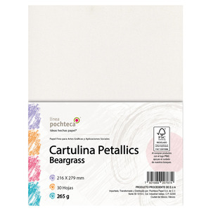 CARTULINA CARTA PETALLICS BEARGR 265GR 30H CARTULINA CARTA PETALLICS BEARGR 265GR 30H
