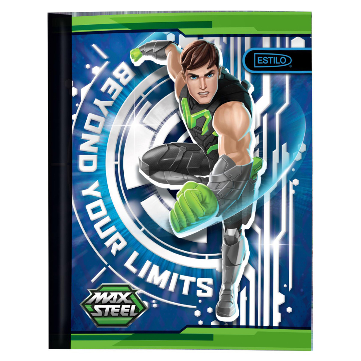 CUADERNO ESTILO JR. 150 HOJAS GAMA MEDIA MASCULINO