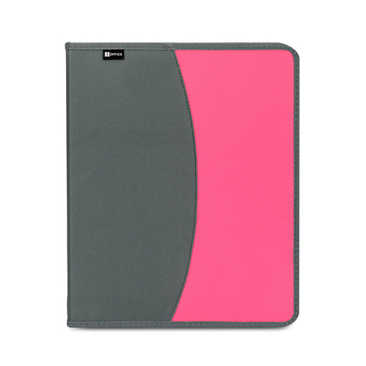 CARTAPACIO DE TELA CON ZIPPER3-D RING IO-ZP204