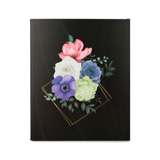 CARPETA CON DISENO KYMA 1PG ARILLO O CORSAGE