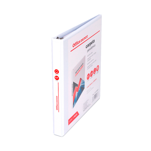 CARPETA, 3 ARILLOS EN  D , TAMANO CARTA, 0.5 PULG