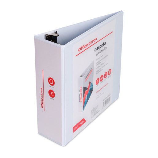 CARPETA, 3 ARILLOS EN  D , TAMANO CARTA, 3.0 PULG