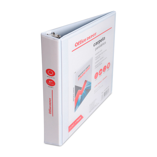 CARPETA, 3 ARILLOS EN  O , TAMANO CARTA, 1.0 PULG