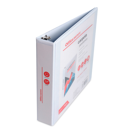 CARPETA, 3 ARILLOS EN  O , TAMANO CARTA, 1.5 PULG