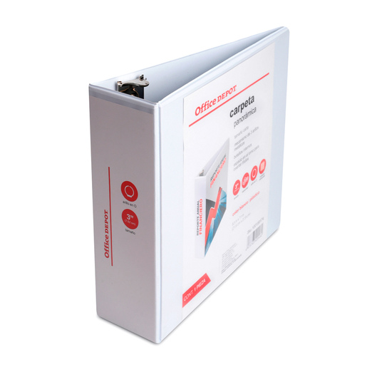 CARPETA, 3 ARILLOS EN  O , TAMANO CARTA, 3.0 PULG