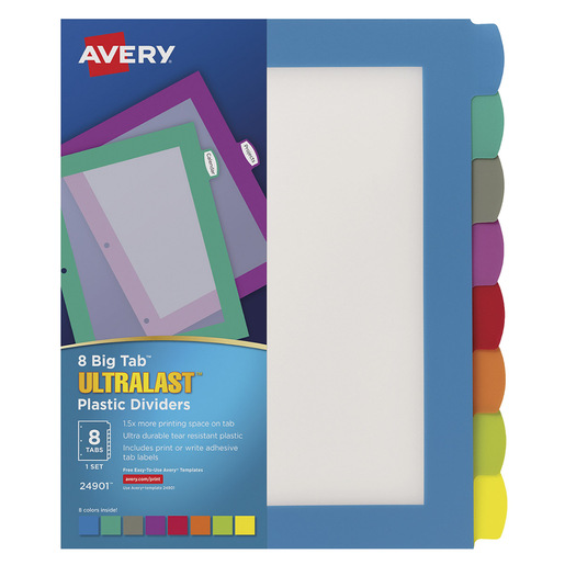 SEPARADOR PLÁSTICO ULTRALAST 8 PESTAÑAS