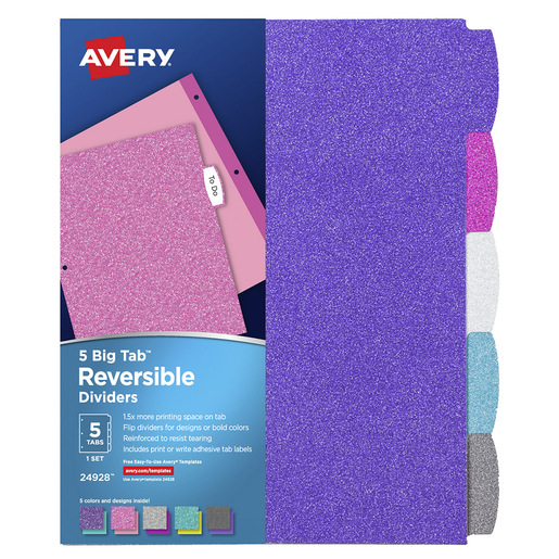 SEPARADOR PLÁSTICO FASHION 5 PESTAÑAS