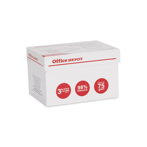 CUBO DE NOTAS OFFICE DEPOT CAJA