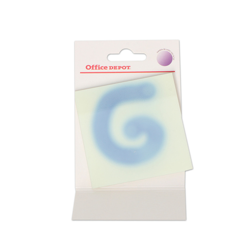 NOTAS ADHESIVAS OFFICE DEPOT FOTOSENSIBLES 50H (CAMBIA COLOR BAJO LA LUZ, AZUL - CAFÉ)