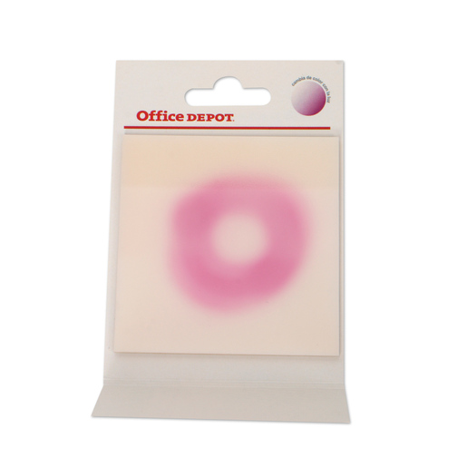 NOTAS ADHESIVAS OFFICE DEPOT FOTOSENSIBLES 50H (CAMBIA COLOR BAJO LA LUZ, MORADO - AZUL)