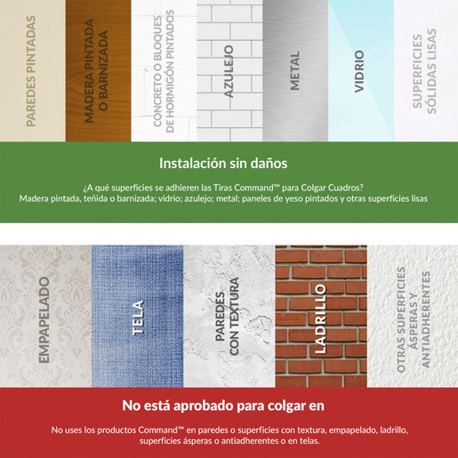 GANCHO GRANDE COMMAND PIEZA