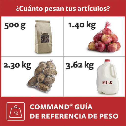 GANCHO GRANDE COMMAND PIEZA