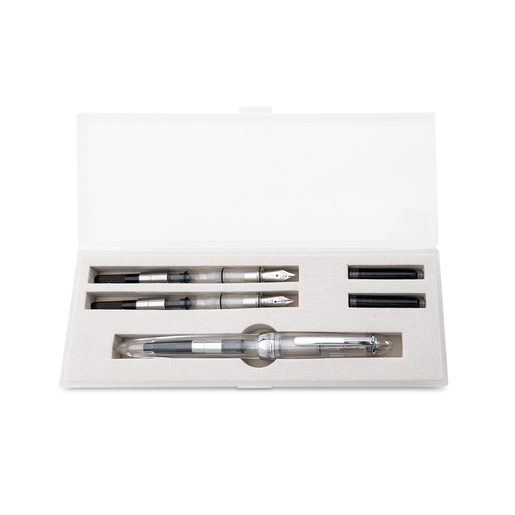 SET PLUMA FUENTE MONZA 3U COLOR CLEAR