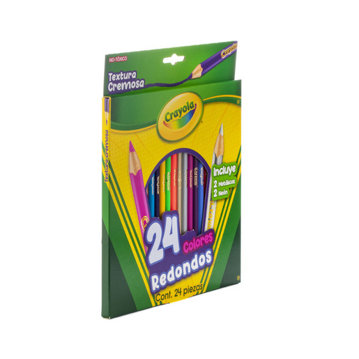 LAPICES DE COLOR CRAYOLA LARGOS 24U