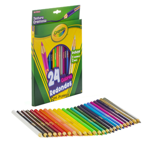 LAPICES DE COLOR CRAYOLA LARGOS 24U