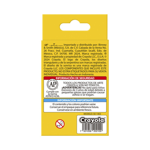 YESOS BLANCOS CRAYOLA  12U