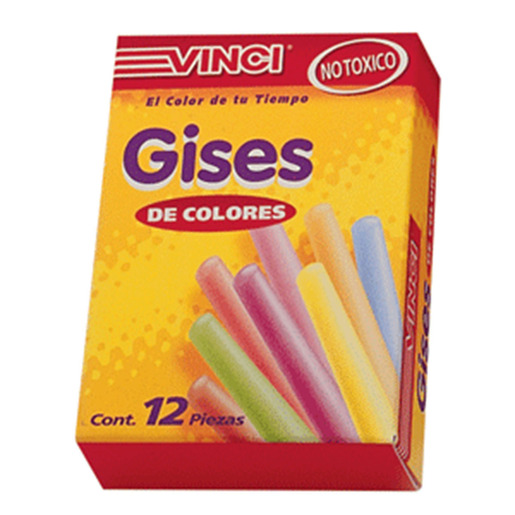 GISES DE 12 COLORES SURTIDOS