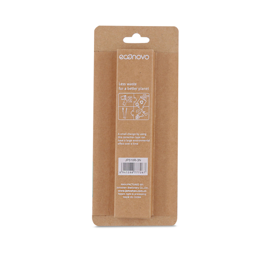 BOLIGRAFO GEL RETRACTIL NEGRO ECONOVO 0.5MM 3U