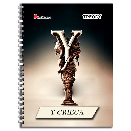 CUADERNO ESPIRAL ARIMANY TRENDY MULTIMATERIAS LINEAS 200H (PASTA SEMI DURA)