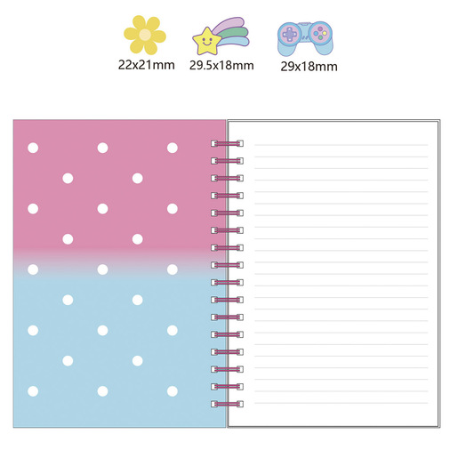 CUADERNO ESPIRAL ISTUDY A5 80H CONCEPTO GAMER GIRL