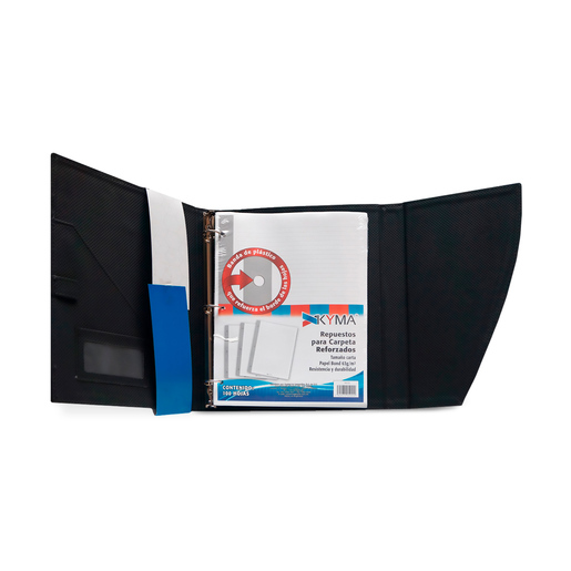 PLANEADOR CARPETA NEGRO KYMA